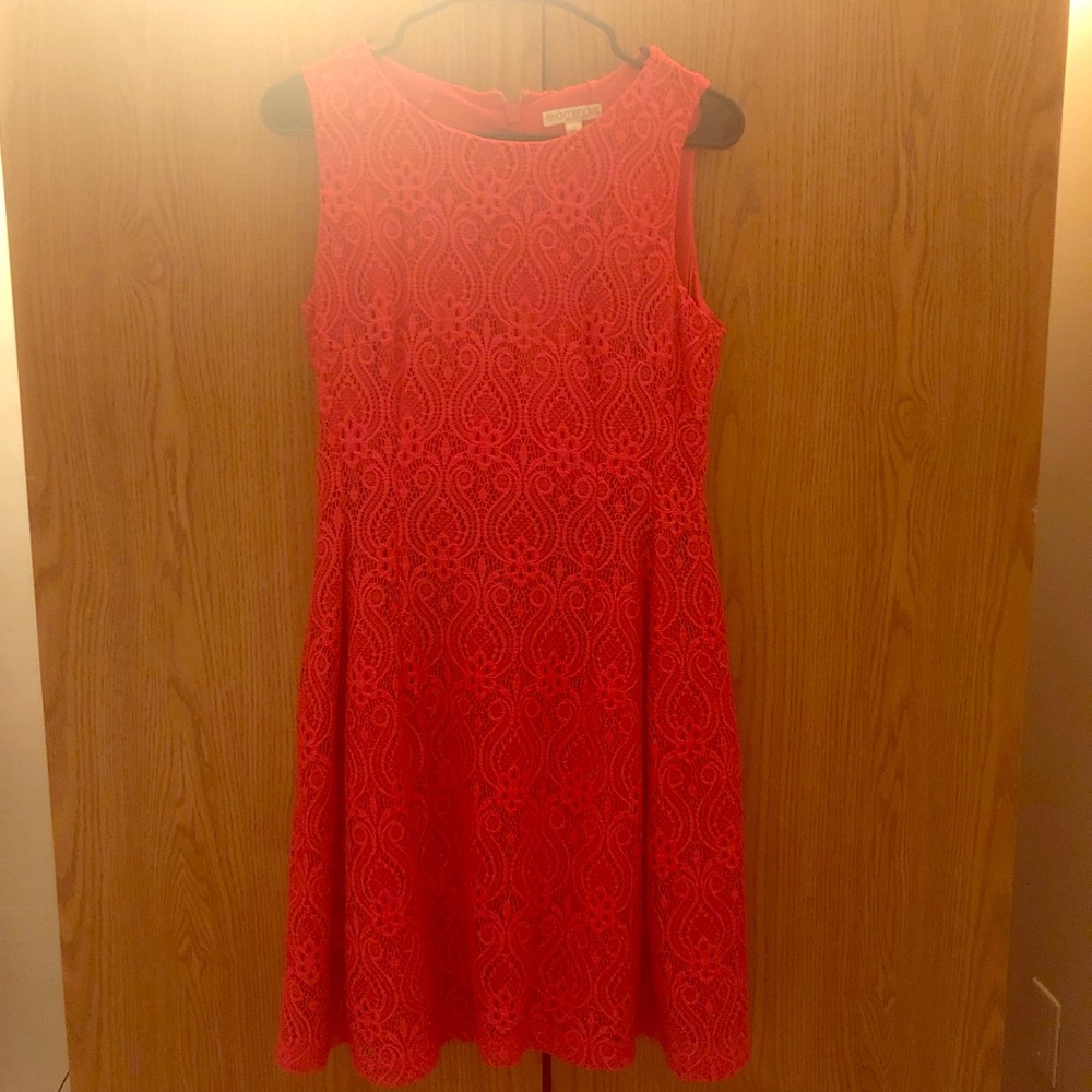 Eva Mendes New York & Co. Pink Midi Dress